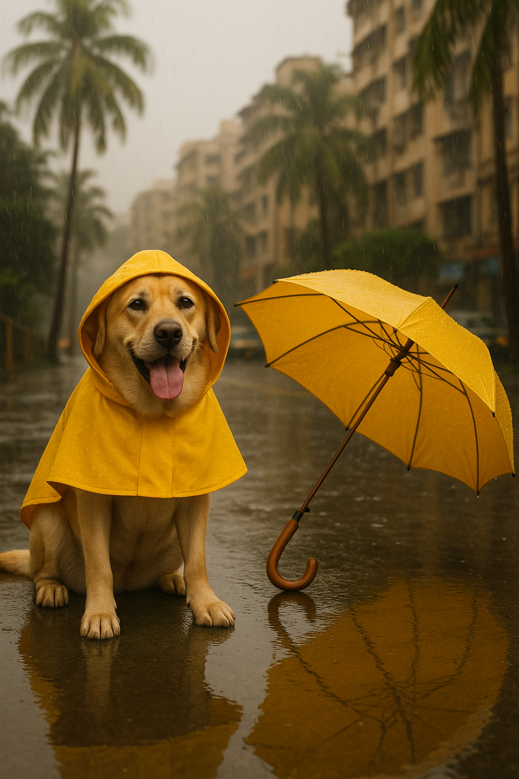 Paws, Panting, and Puddle Prep : Mumbai’s Pet-Weather Survival Guide
