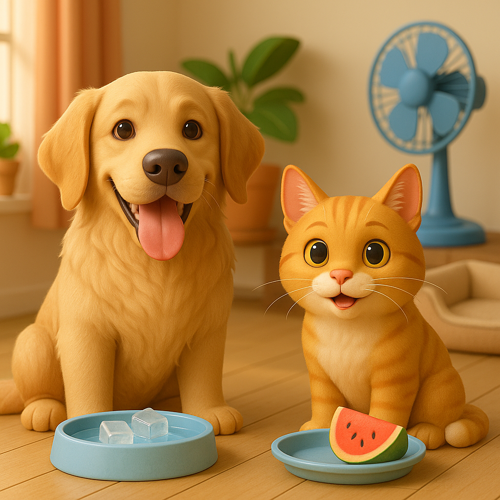 How to Fight the October Heat for Pet Dogs and Cats